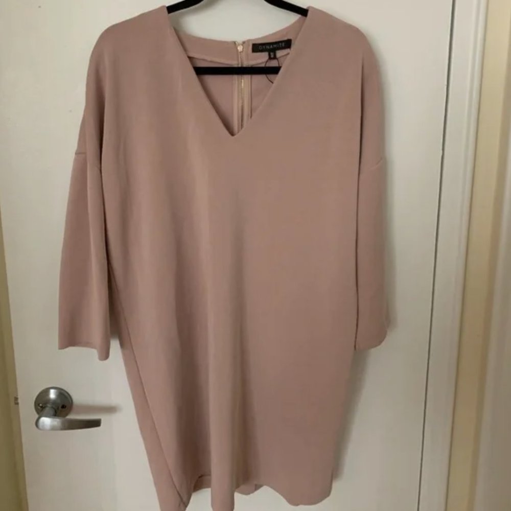 Dynamite Pink Shift dress